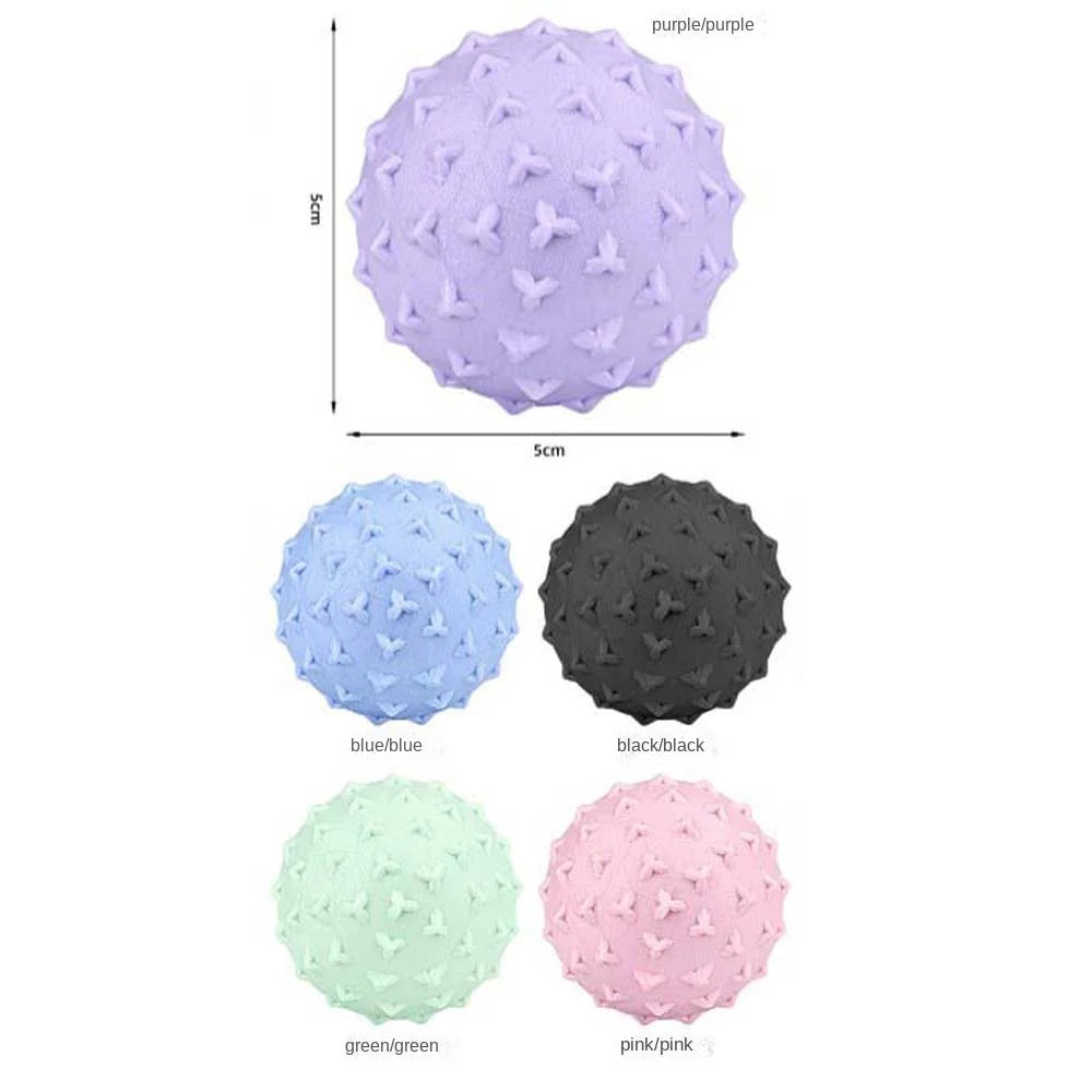 Yoga Therapy Balls Massage Ball Plantar Acupoints Massage Training Yoga Therapy Balls TPE Muscle Relaxation Foot Roller