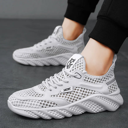 Fashion Men's Sneakers Lightweight Running Shoes 2025 Summer Mesh Brand Sneakers Breathable Casual Shoe Comfortable Men's Tennis