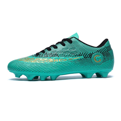 Soccer Shoes For Men Society Cleats Professional Football Shoes Boy Indoor Non Slip Football Field Boots Fast Sneaker Original