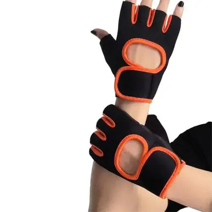 Weightlifting Gloves Half Finger Breathable Non-slip Gel Pad Bodybuilding Training Dumbbells Gloves Women Men Fitness Gym Gloves