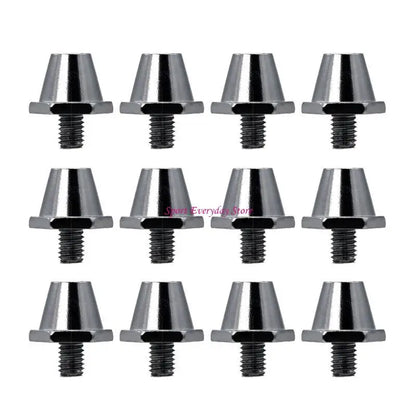 12Pcs Quality Football Shoe Studs for 5MM Threaded Football Soccer Shoes 11mm/13mm/15mm Football Shoe Replacement Spikes JOME