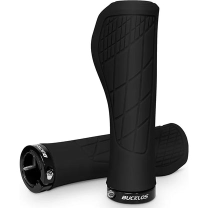 BUCKLOS MTB Handlebar Grips Ergonomic Comfortable Mountain Bike Lokc Grips Bicycle Soft Rubber Handlebar Grip Bike Accessories