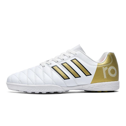 2025 Fashion Professional Mens Soccer Shoes Women Football Boots Studded Society Turf Cleats Adults TF/FG Training High-Quality