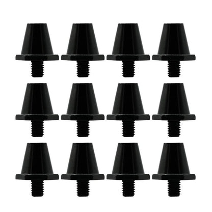 12Pcs Quality Football Shoe Studs for 5MM Threaded Football Soccer Shoes 11mm/13mm/15mm Football Shoe Replacement Spikes JOME