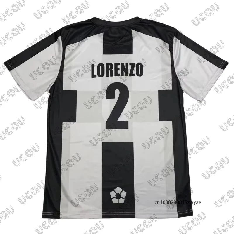 Summer Anime Don Lorenzo Blue Lock Cosplay Men's T-Shirt UBERS Jersey #23 AIKU Print Soccer Uniform Sports Kids/Adult Tops