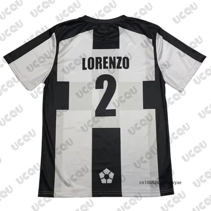 Summer Anime Don Lorenzo Blue Lock Cosplay Men's T-Shirt UBERS Jersey #23 AIKU Print Soccer Uniform Sports Kids/Adult Tops