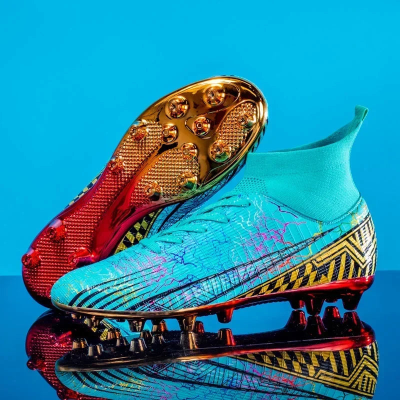 New Men Professional Football Boots Unisex Non-slip Cleats Soccer Shoes Breathable Sports Drop Shipping Ultralight
