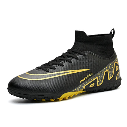 New Men Women Professional Football Boots Ultralight Hot Sale Cleats Soccer Shoes Unisex Futsal High-quality TF/FG Sneakers