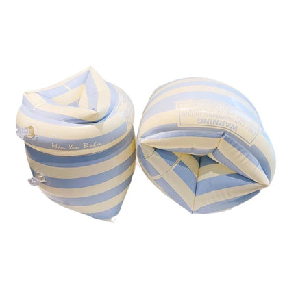 1Pair Floating Arm Circle Sleeves Double Air Bag Inflatable Swimming Pool Arm Floaters PVC Printed Adult Kids Swimming Equipment