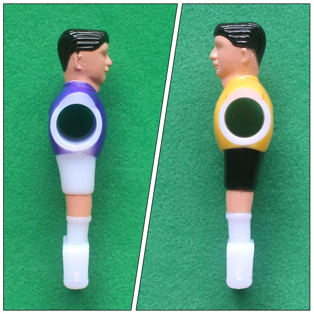 8 Pcs Baby Football Machine Accessories Villain Player Man Toy Foosball Table Resin Soccer Figurine