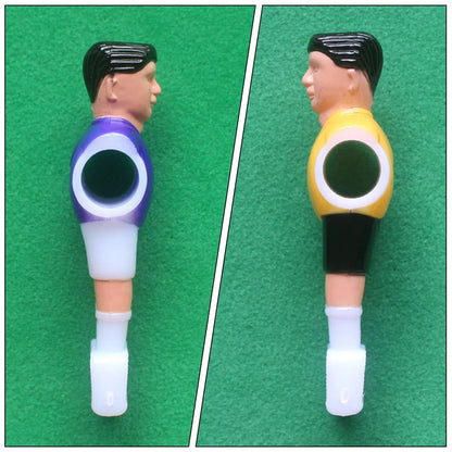 8 Pcs Baby Football Machine Accessories Villain Player Man Toy Foosball Table Resin Soccer Figurine