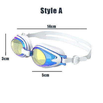 JSJM Professional Kids Swimming Goggles Anti-Fog UV Protection Waterproof Silicone Swim Glasses for Boys Girls Swim Eyewear Gift