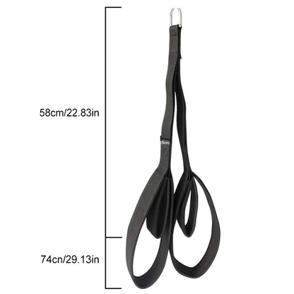 Fitness Arm Strength Rope Anti-Slip Muscle Training Carabiner Pulldown Rope Tricep Rope Cable for Facepulls/Push Downs/Crunches
