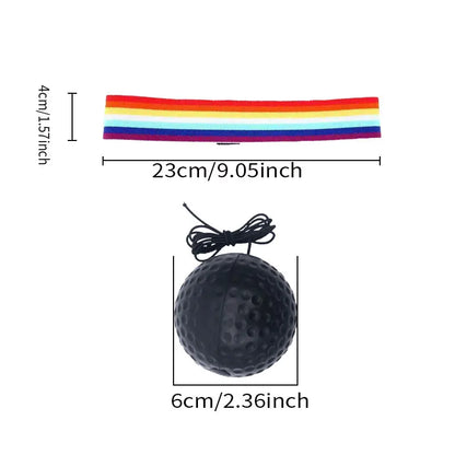 1 piece of boxing reaction ball, boxing speed ball, decompression, evasion, Sanda training equipment, home boxing head mounted r