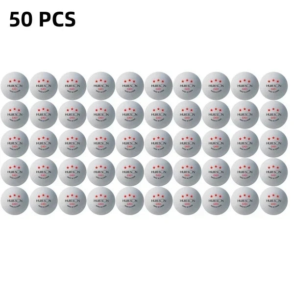 Huieson G40+ Professional Ping-pong Balls 3 Star Polymer Material Table Tennis Balls TTF Standard Table Tennis For Competition