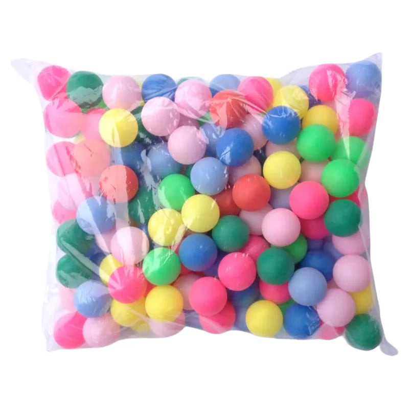 Premium PP Table Tennis Balls, Ideal for Party Games, Company Game Props, Team Building Interactive Games, Education, Cat Toys