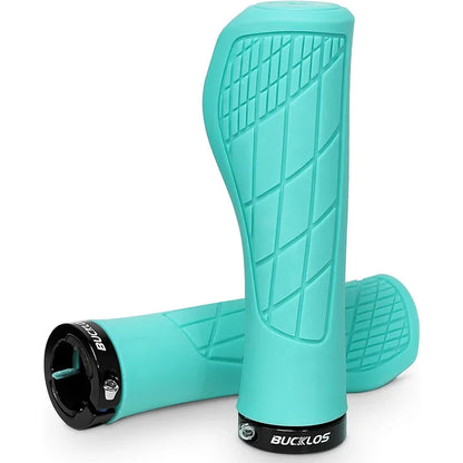BUCKLOS MTB Handlebar Grips Ergonomic Comfortable Mountain Bike Lokc Grips Bicycle Soft Rubber Handlebar Grip Bike Accessories
