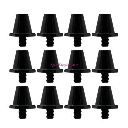 12Pcs Quality Football Shoe Studs for 5MM Threaded Football Soccer Shoes 11mm/13mm/15mm Football Shoe Replacement Spikes JOME