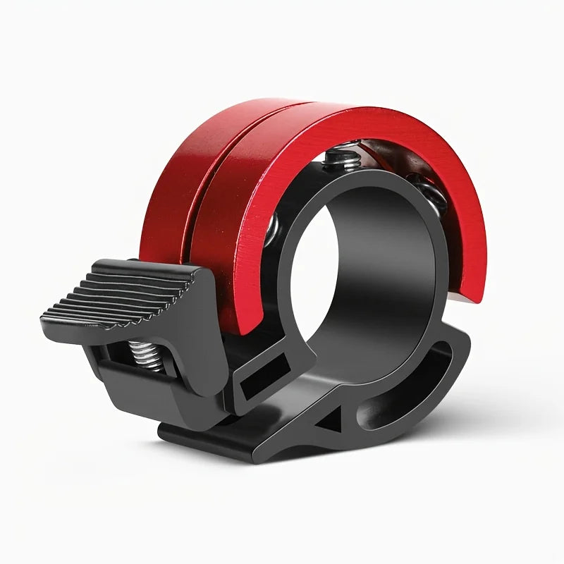1 Invisible High-Pitched Bicycle Bell - High-Quality Sound, Made Of Aluminum Alloy, Suitable For Mountain Bikes And Road Bikes