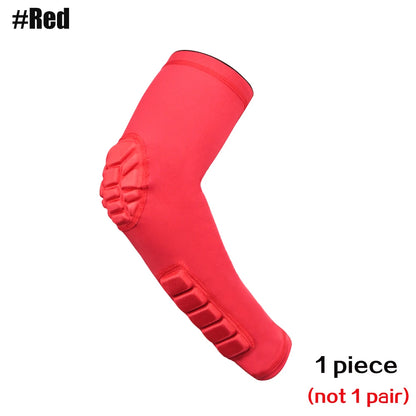 1PCS Arm Sleeves, Youth Adult Basketball Shooter Sleeves,Elbow Forearm Crashproof Pads for Football Basketball Volleyball Soccer