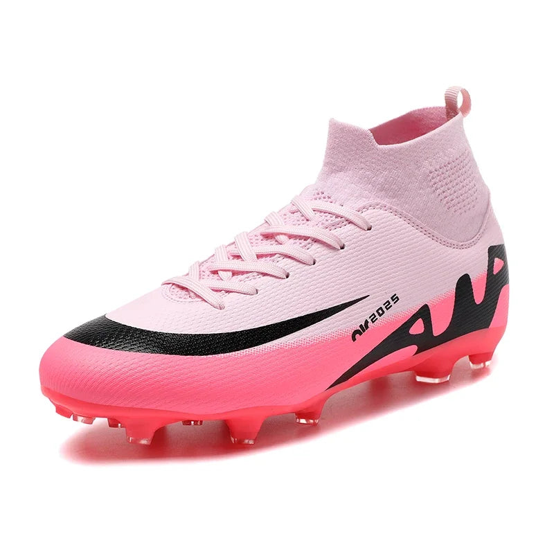 New Men Women Professional Football Boots Ultralight Hot Sale Cleats Soccer Shoes Unisex Futsal High-quality TF/FG Sneakers