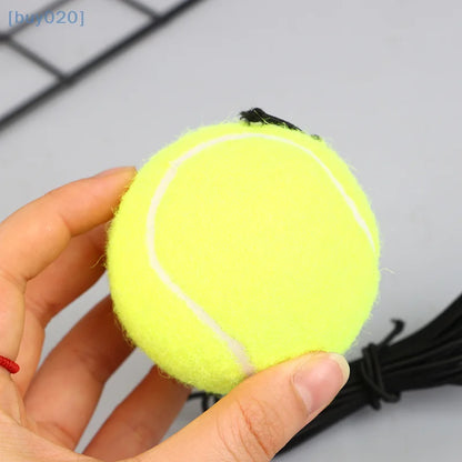 Self-Training Solo Tennis Ball Assistant with Elastic Rope for Beginners and Professionals