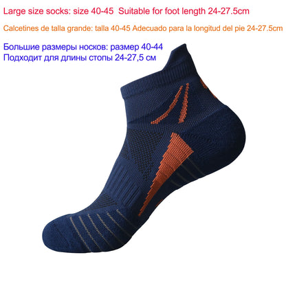 Socks Woman Running Short Socks Advanced Sports Socks Looped Back Color Socks Compression Calcetines Ciclismo Hombre Cycling