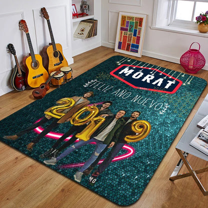 M-Morat Printed Carpet Fashion Yoga Mat Non-Slip Carpet Bedroom Decoration Outdoor Carpet Bedroom Birthday Gift