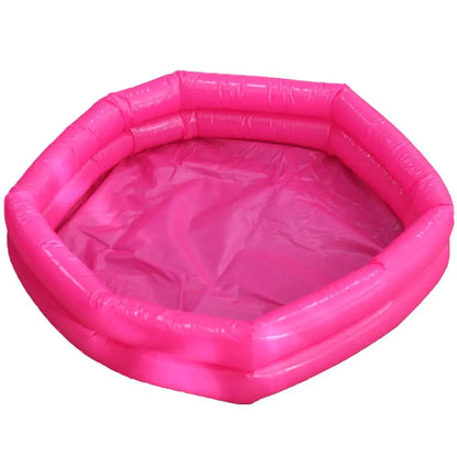 Foldable Summer Inflatable Swimming Pool 60cm PVC Baby Swimming Pool Round Outdoor Play Water Bathtub for Kids