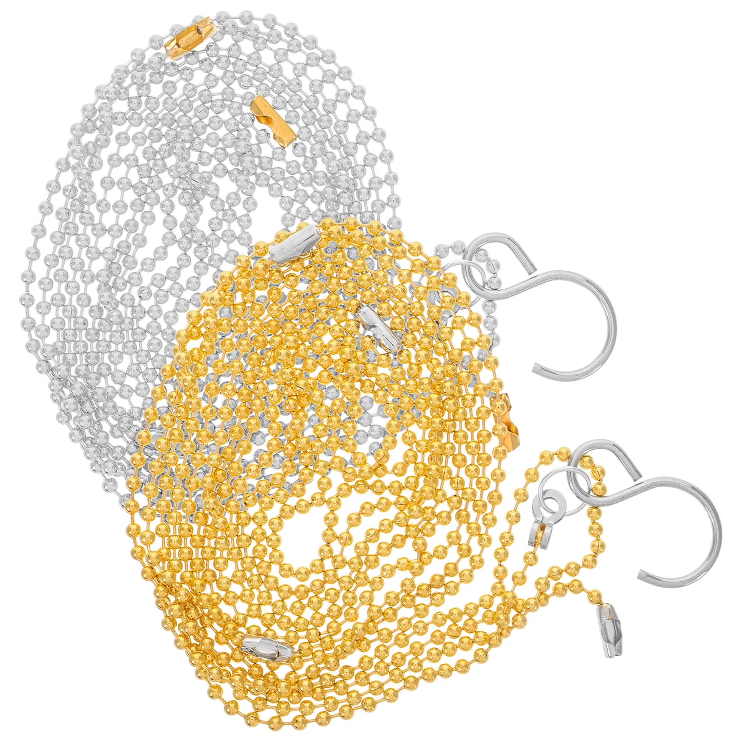 2 Pcs Volleyball Referee Equipment Kit Net Measurement Chain Nets Supplies Setter Trainer Copper for Volleyballs