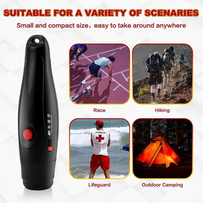 Electronic Whistle for Coaches 3 Sound Effects School Teacher Sports Traning Whistle With Lanyard