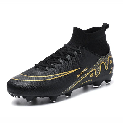 New Men Women Professional Football Boots Ultralight Hot Sale Cleats Soccer Shoes Unisex Futsal High-quality TF/FG Sneakers