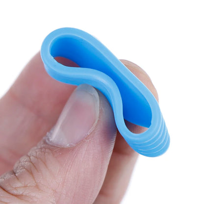 4pcs Tennis Racket Rubber Ring Grip Stretchable Stretchy Handle Rubber Ring