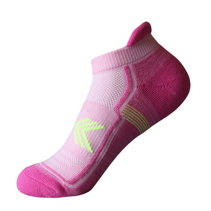 Socks Woman Running Short Socks Advanced Sports Socks Looped Back Color Socks Compression Calcetines Ciclismo Hombre Cycling