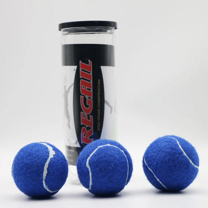 REGAIL Colorful Balls 3pcs  Tennis Ball Training Tennis Balls Outdoor Sports Professtiona Trainingl Tennis