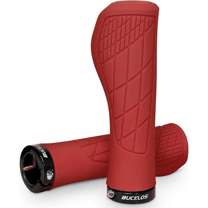 BUCKLOS MTB Handlebar Grips Ergonomic Comfortable Mountain Bike Lokc Grips Bicycle Soft Rubber Handlebar Grip Bike Accessories