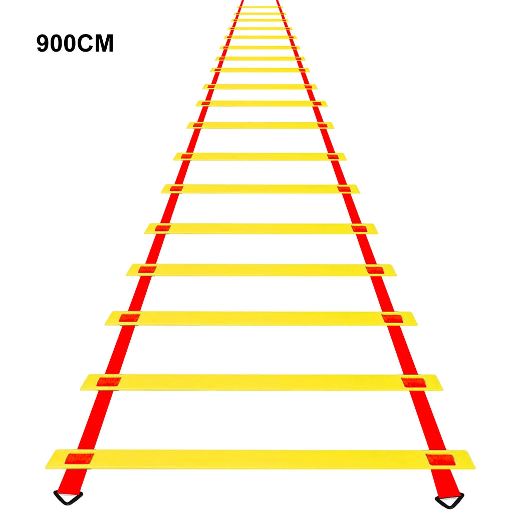 2M-10M Adjustable Agility Speed Ladder Stairs Nylon Straps Training Ladders Agile Staircase for Soccer Football Speed Ladder