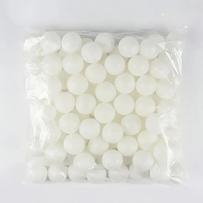 Premium PP Table Tennis Balls, Ideal for Party Games, Company Game Props, Team Building Interactive Games, Education, Cat Toys
