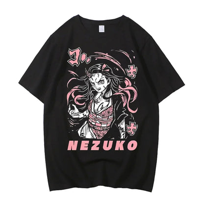 Movie Demon Slayer Infinity Castle T Shirt Men High Quality Cotton Anime Graphic Tees Tops Clothing Harajuku Casual T-shirt