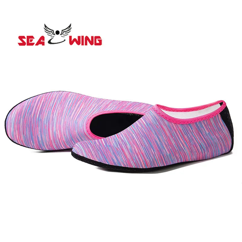 Summer Outdoor Beach Shoes and Socks for Women Swimming Non slip Soft Bottom Quick drying Creeper Socks