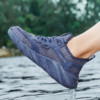 Fashion Men's Sneakers Lightweight Running Shoes 2025 Summer Mesh Brand Sneakers Breathable Casual Shoe Comfortable Men's Tennis