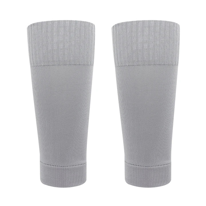 ﻿ 1 Pairs Leg Warmers Football Sports Socks Without Foot Adults Shin Guard Calf Socks Kids Leg Compression Socks Protection Gear