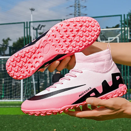 New Men Women Professional Football Boots Ultralight Hot Sale Cleats Soccer Shoes Unisex Futsal High-quality TF/FG Sneakers