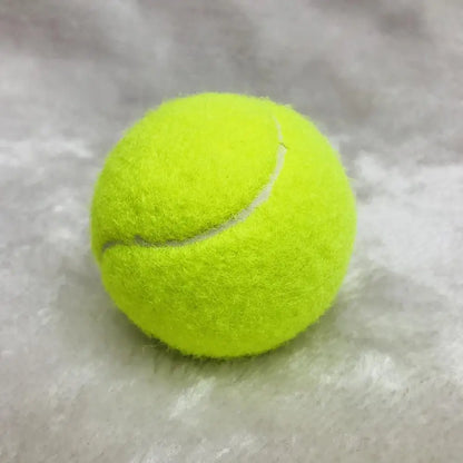 3PCS High Elasticity Tennis Professional Tennis Training Game Ball Outdoor Dogs Bite Chase and Chomp 63mm Tennis Ball
