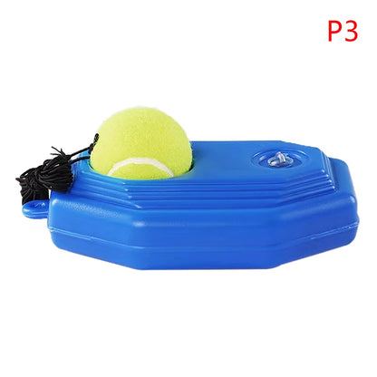 Self-Training Solo Tennis Ball Assistant with Elastic Rope for Beginners and Professionals
