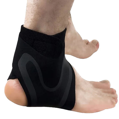 1 PC Sport Ankle Stabilizer Brace Compression Ankle Support Tendon Pain Relief Strap Foot Sprain Injury Wraps Running Basketball