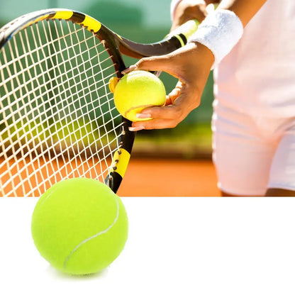 63mm High Elasticity Tennis Professional Tennis Training Game Ball Outdoor Dogs Bite Chase and Chomp Tennis Ball