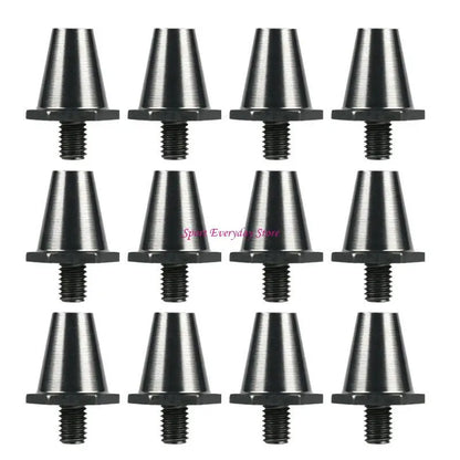 12Pcs Quality Football Shoe Studs for 5MM Threaded Football Soccer Shoes 11mm/13mm/15mm Football Shoe Replacement Spikes JOME