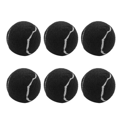 6Pcs Pack Tennis Balls Wear-Resistant Elastic Training Balls 66Mm Ladies Beginners Practice Tennis Ball