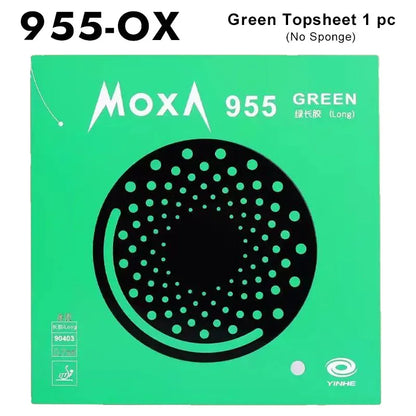 YINHE 955 Table Tennis Rubber Long Pimples Anti-spin Ping Pong Rubber Sheet 955 OX/0.7mm Sponge Professional Long Pimples Rubber